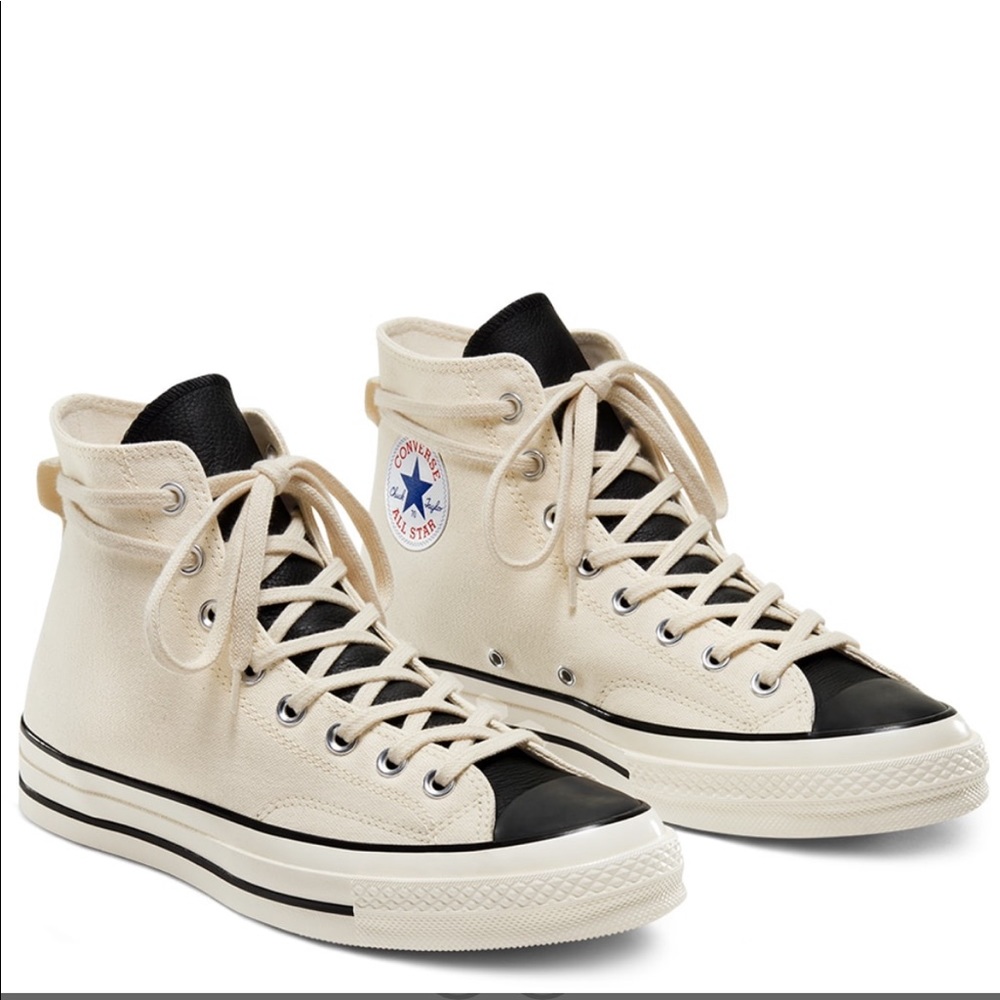 Fear of God Converse Ivory color/ Size womens 8